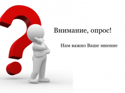 Проводится социальный опрос Проводится социальный опрос